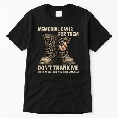 Memorial Day Tribute Tall T-Shirt