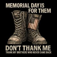 Memorial Day Tribute Flat Bill Trucker Hat