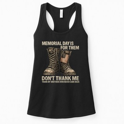 Memorial Day Tribute Womens Tank Top