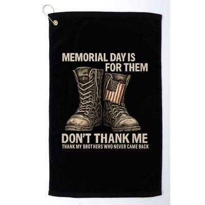 Memorial Day Tribute Golf Towel