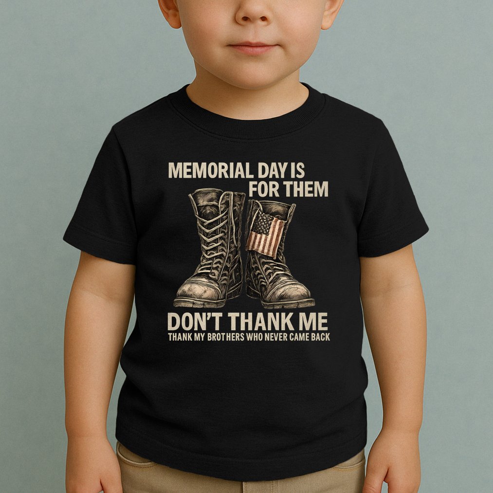 Memorial Day Tribute Toddler T-Shirt