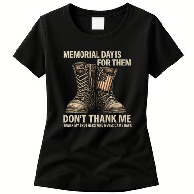 Memorial Day Tribute Womens T-Shirt