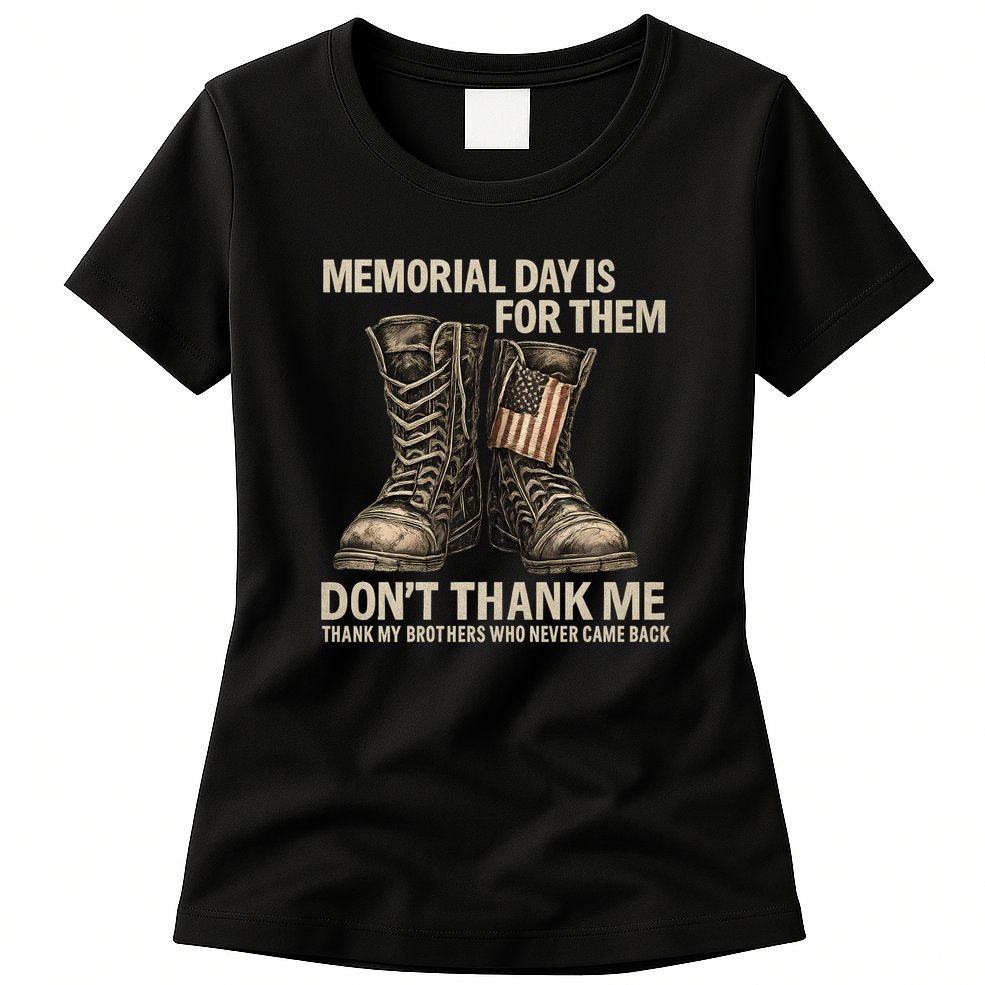 Memorial Day Tribute Womens T-Shirt