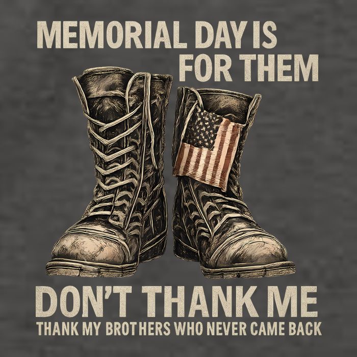 Memorial Day Tribute Vector Backpack