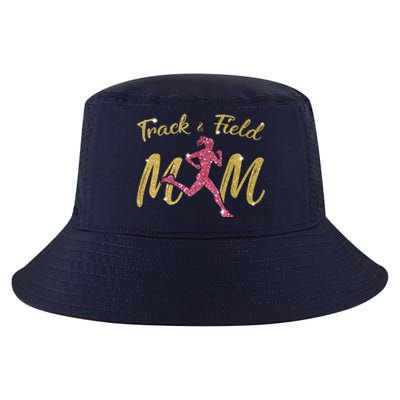 Mother's Day Track & Field Mom Marathon Running Wo Cool Comfort Performance Bucket Hat