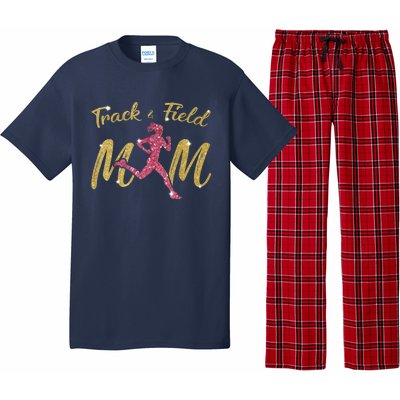 Mother's Day Track & Field Mom Marathon Running Wo Pajama Set