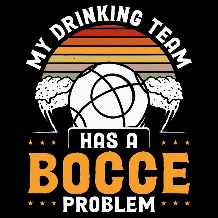 My Drinking Team Has A Bocce Problem Bocce Ball Impact Tech Backpack