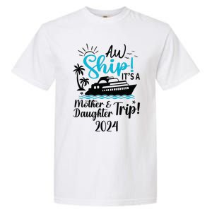 Mother Daughter Trip 2024 Cruise Vacation Mom Matching Garment-Dyed Heavyweight T-Shirt