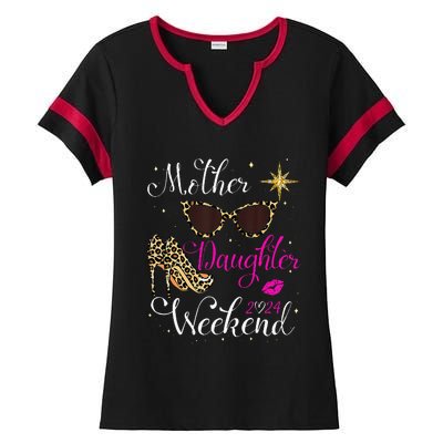 Mother Daughter Trip Las Vegas Mother Daughter Ladies Halftime Notch Neck Tee