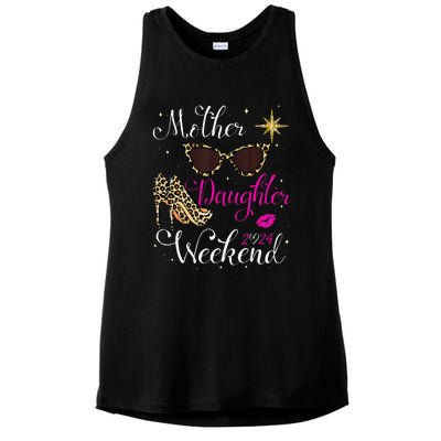 Mother Daughter Trip Las Vegas Mother Daughter Ladies PosiCharge Tri-Blend Wicking Tank