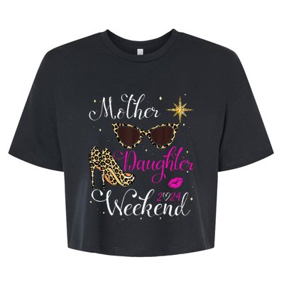 Mother Daughter Trip Las Vegas Mother Daughter Bella+Canvas Jersey Crop Tee