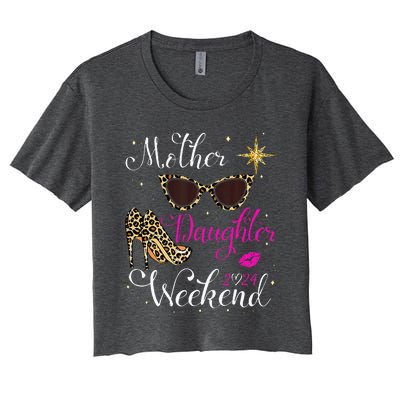 Mother Daughter Trip Las Vegas Mother Daughter Women's Crop Top Tee