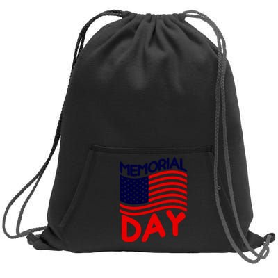 Memorial Day T Sweatshirt Cinch Pack Bag