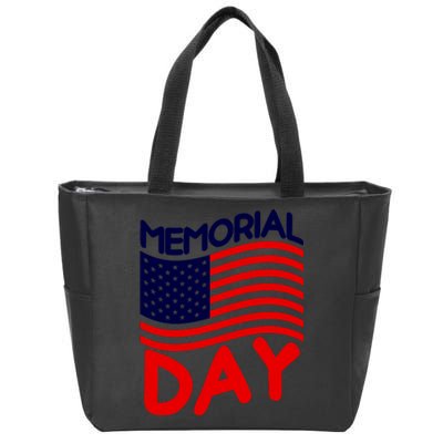 Memorial Day T Zip Tote Bag