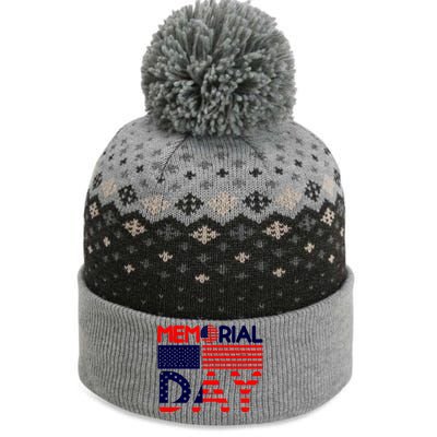 Memorial Day T The Baniff Cuffed Pom Beanie