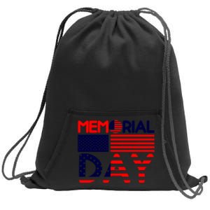 Memorial Day T Sweatshirt Cinch Pack Bag