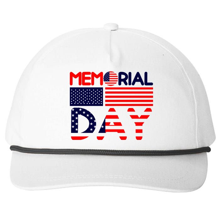 Memorial Day T Snapback Five-Panel Rope Hat