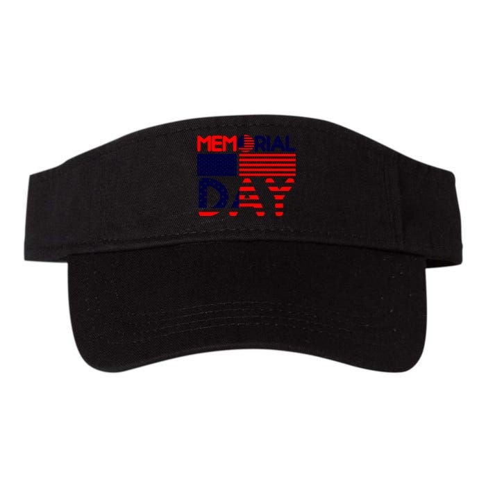 Memorial Day T Valucap Bio-Washed Visor