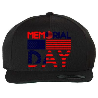 Memorial Day T Wool Snapback Cap