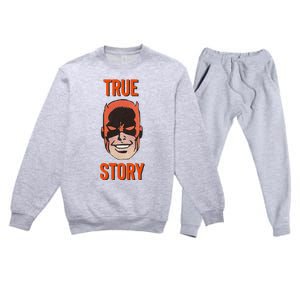 Mad Dog True Story Blind Hero Premium Crewneck Sweatsuit Set