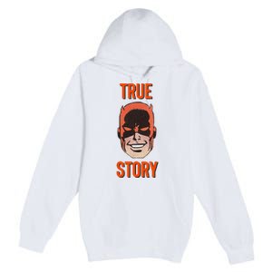 Mad Dog True Story Blind Hero Premium Pullover Hoodie