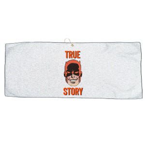 Mad Dog True Story Blind Hero Large Microfiber Waffle Golf Towel