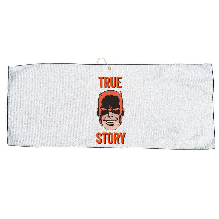 Mad Dog True Story Blind Hero Large Microfiber Waffle Golf Towel