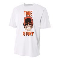 Mad Dog True Story Blind Hero Performance Sprint T-Shirt