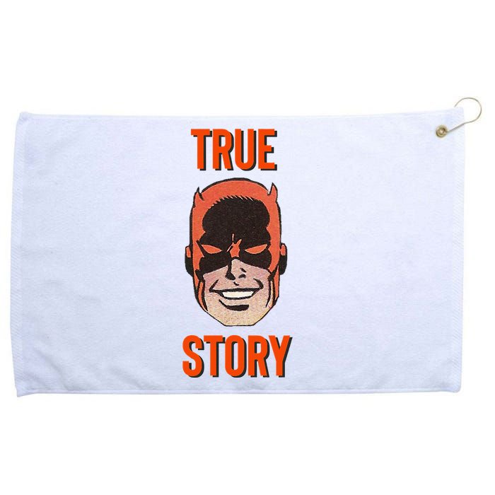 Mad Dog True Story Blind Hero Grommeted Golf Towel