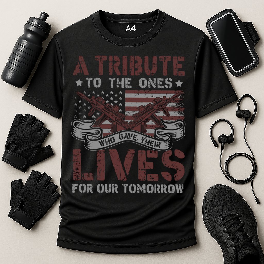 Memorial Day Tribute Graphic Cooling Performance Crew T-Shirt