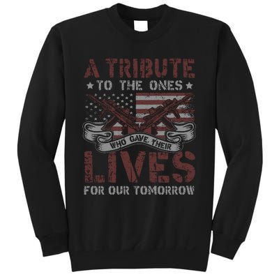 Memorial Day Tribute Graphic Sweatshirt