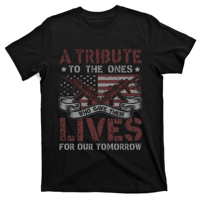 Memorial Day Tribute Graphic T-Shirt