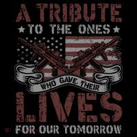 Memorial Day Tribute Graphic Tall T-Shirt
