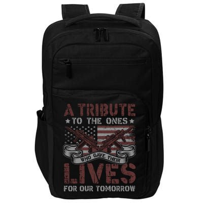 Memorial Day Tribute Graphic Impact Tech Backpack