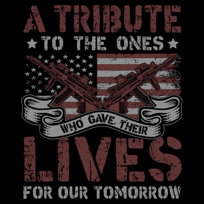 Memorial Day Tribute Graphic Kids T-Shirt