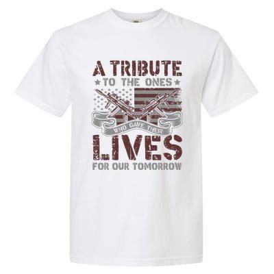 Memorial Day Tribute Graphic Garment-Dyed Heavyweight T-Shirt