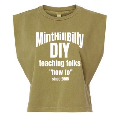 Minthillbilly Diy Teaching Folks How To Since 2008 Garment-Dyed Women's Muscle Tee