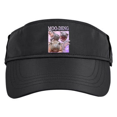 Moo Deng The Famous Baby Pigmy Hippo Moodeng Adult Drive Performance Visor