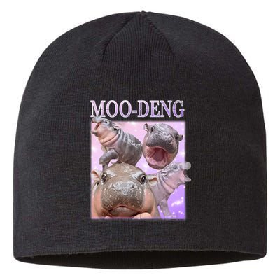 Moo Deng The Famous Baby Pigmy Hippo Moodeng Sustainable Beanie