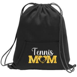 Mothers Day Tennis Mom Funny Sport Tennis Lover Sweatshirt Cinch Pack Bag