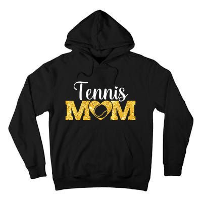 Mothers Day Tennis Mom Funny Sport Tennis Lover Tall Hoodie