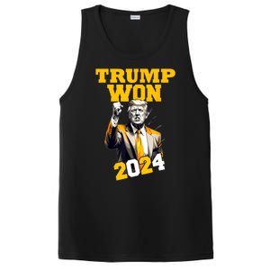 Man Donald Trump Won 2024 Election Inauguration Gift PosiCharge Competitor Tank