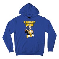 Man Donald Trump Won 2024 Election Inauguration Gift Hoodie