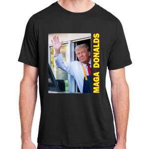 Maga Donalds Trump Funny Fries Fast Food Adult ChromaSoft Performance T-Shirt