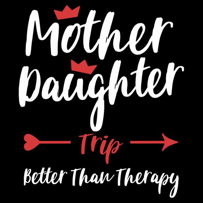 Mother Daughter Trip Weekend Vacation Mom Daughter Travel Gift Drawstring Bag
