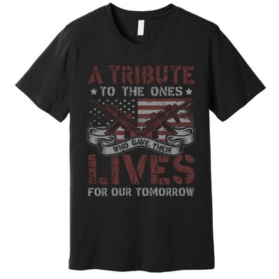 Memorial Day Tribute Graphic Premium T-Shirt