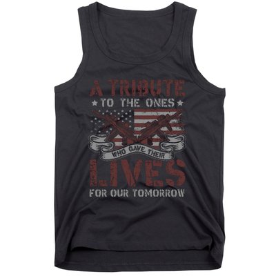 Memorial Day Tribute Graphic Tank Top