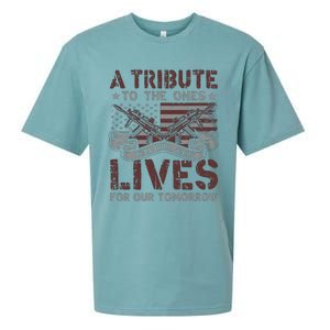 Memorial Day Tribute Graphic Sueded Cloud Jersey T-Shirt