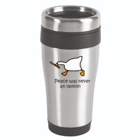 Murder Duck Untitled Duck Game Duck With Knife Meme 16oz Travel Tumbler