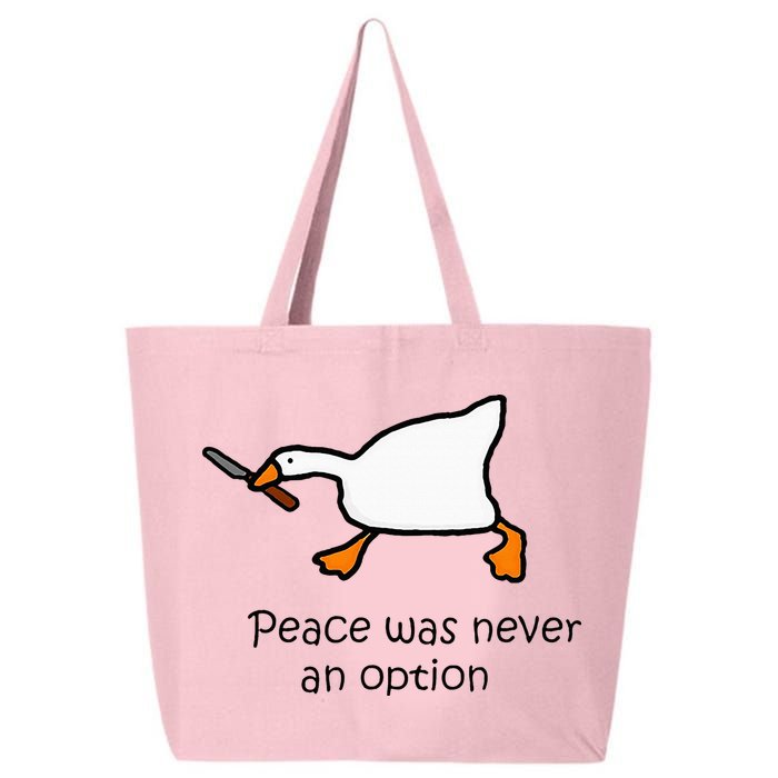 Murder Duck Untitled Duck Game Duck With Knife Meme 25L Jumbo Tote